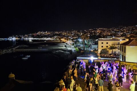 bo events Incentive Madeira Party auf Festung São Tiago Funchal.