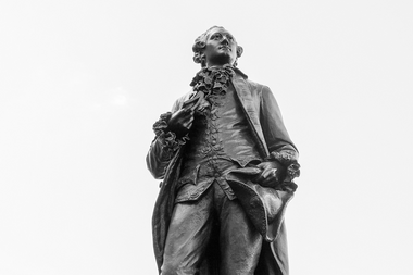 Goethestatue in Frankfurt am Main